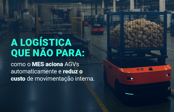 MES integração AGV