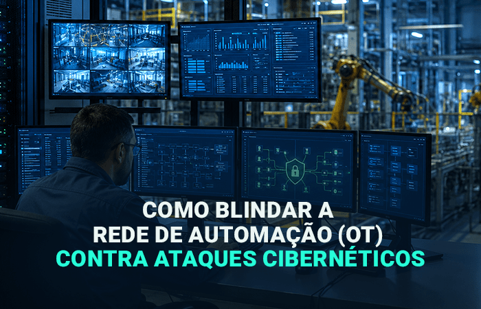 Rede de automação contra ataques cibernéticos